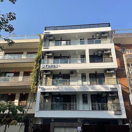 Flxho Uno - Serviced Apartment & Rooms - Golf Course Road 古尔冈 外观 照片